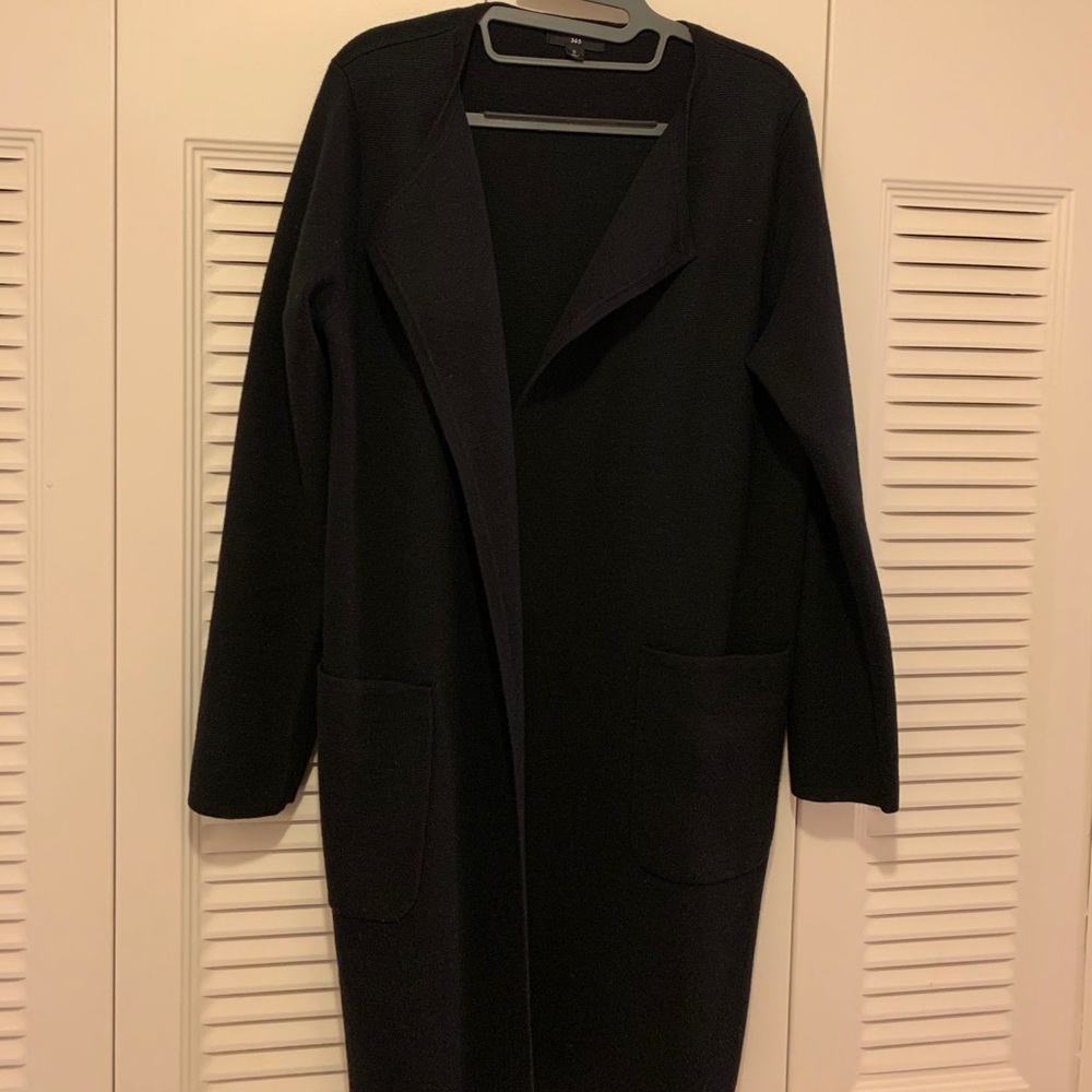 Jcrew Black Juliette 365 Open Sweater Size S